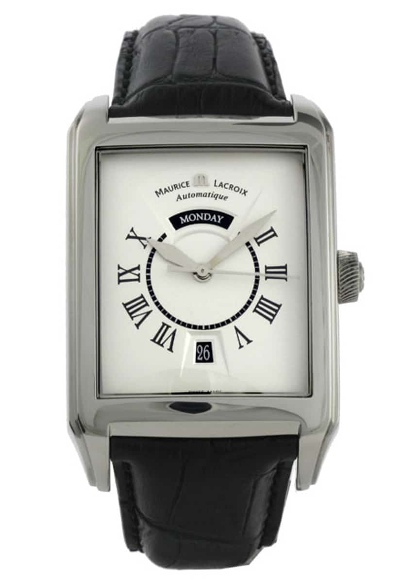 Pre Owned Maurice Lacroix Pontos Rectangulaire PT6147 SS001 11E